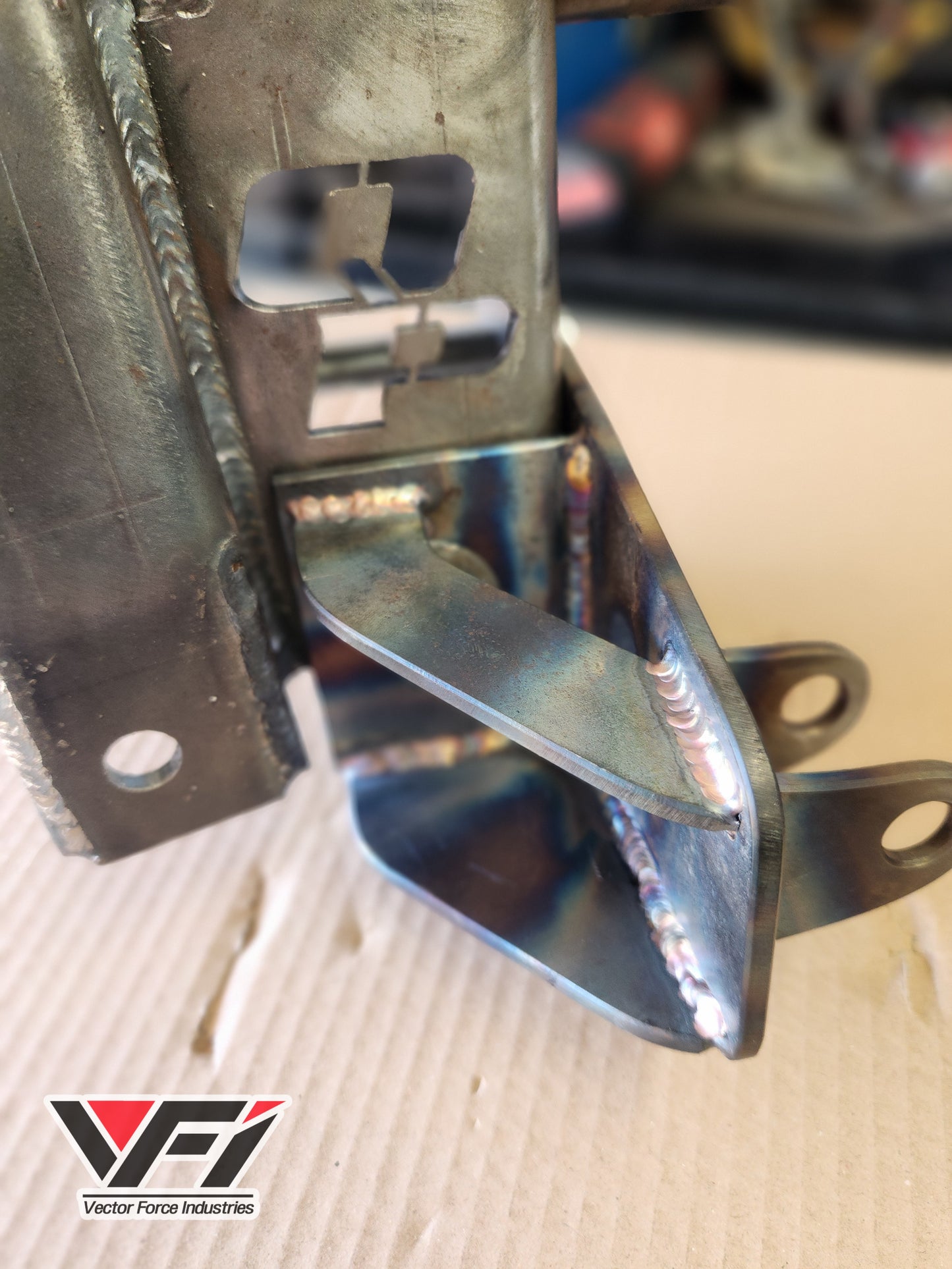 VFI GM A Body Bolt on Coilover Brackets for Quick Performance 9 Inch Rear Axle