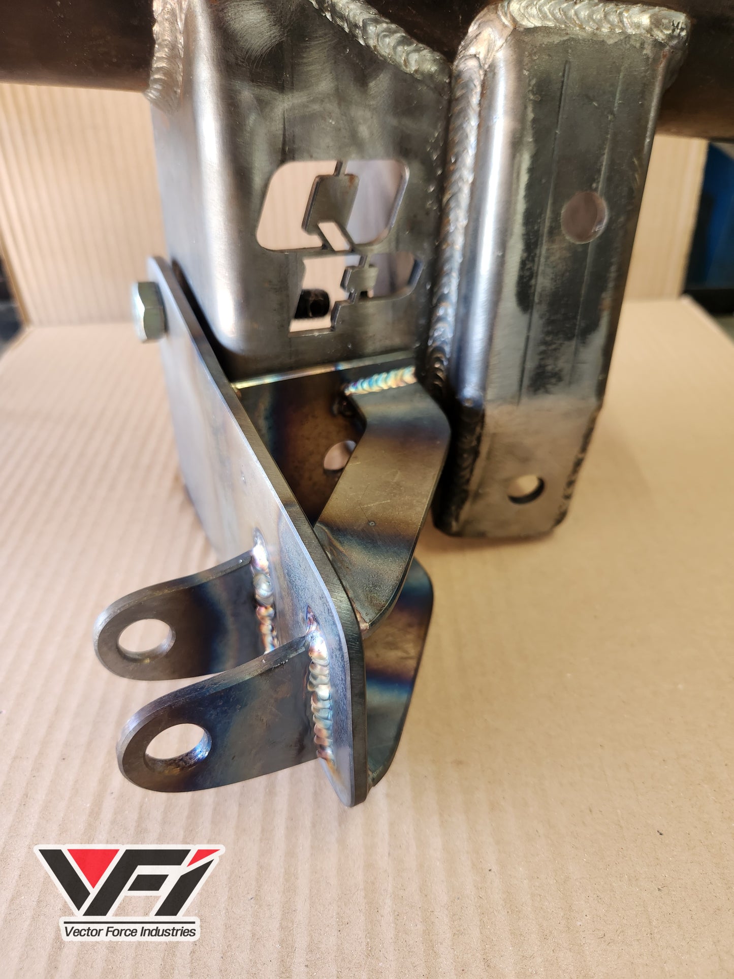 VFI GM A Body Bolt on Coilover Brackets for Quick Performance 9 Inch Rear Axle