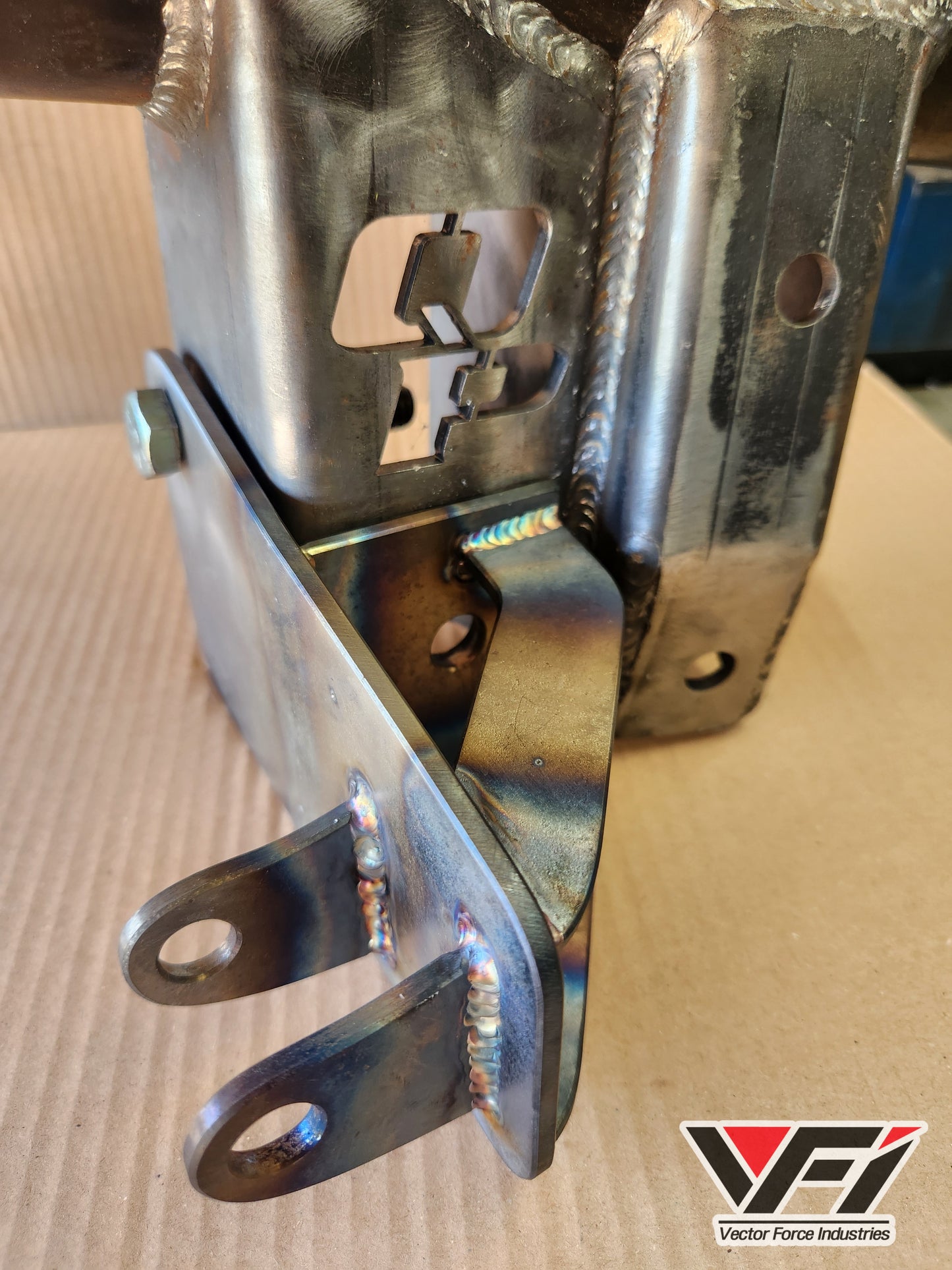 VFI GM A Body Bolt on Coilover Brackets for Quick Performance 9 Inch Rear Axle