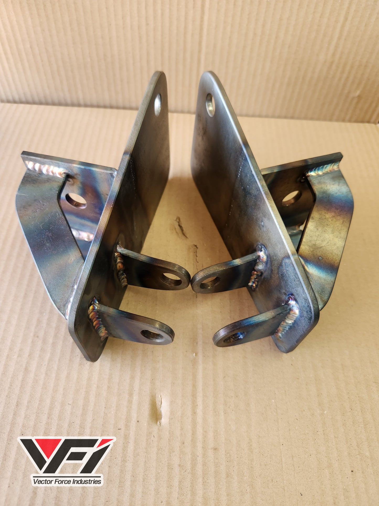 VFI GM A Body Bolt on Coilover Brackets for Quick Performance 9 Inch Rear Axle