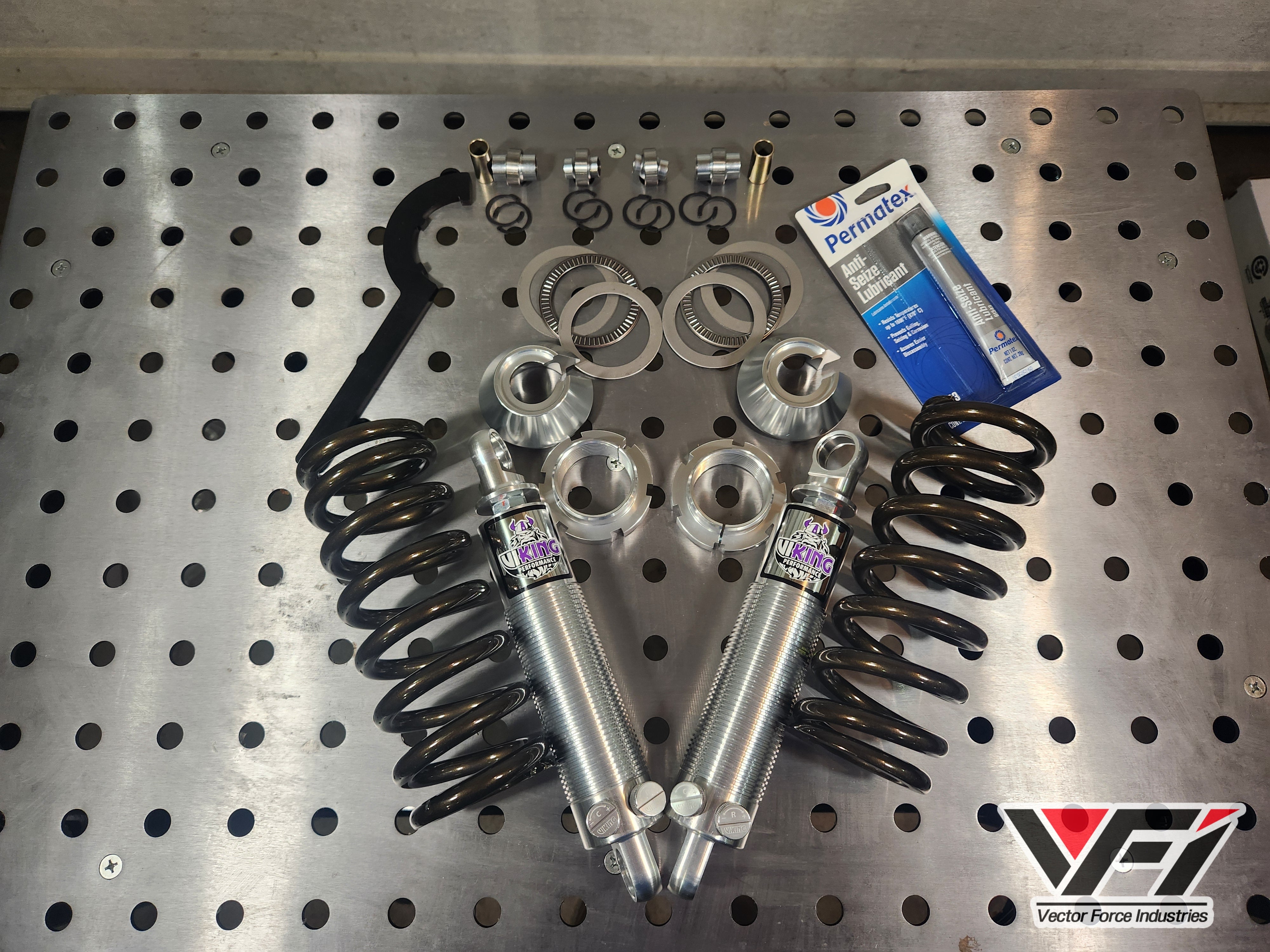 VFI Front Coilover Kit- Syclone/Typhoon Double Adjustable – Vector ...